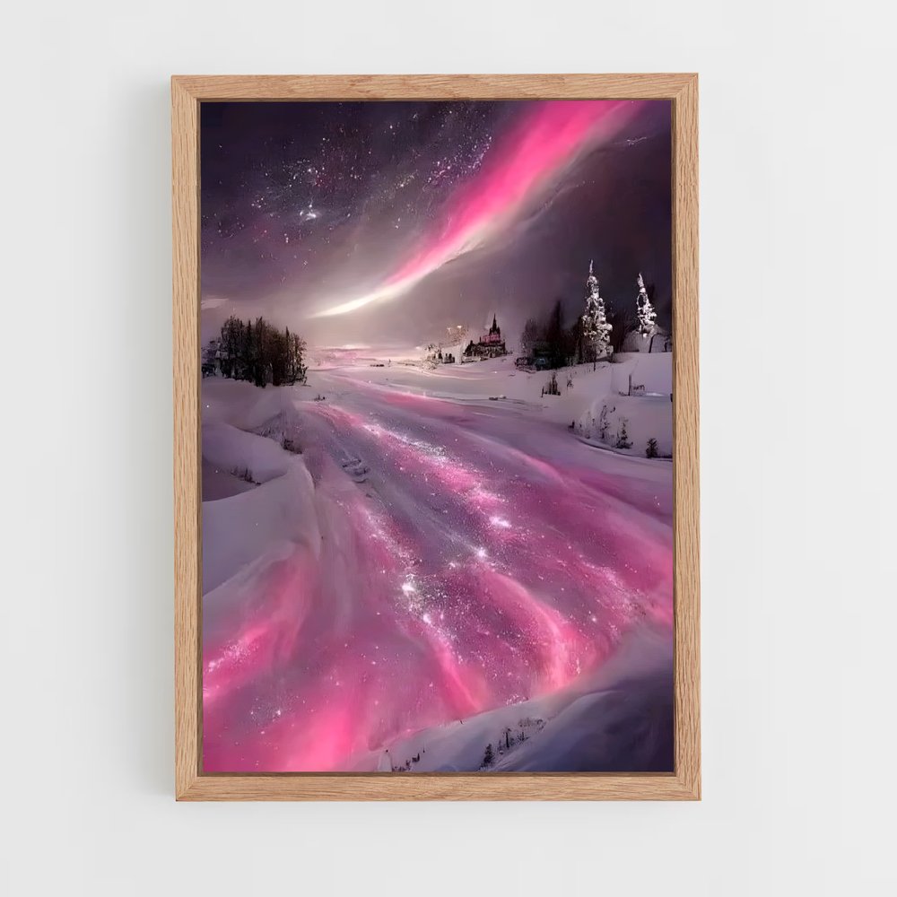 Poster Aurora Rose – affiche Univers (vue 4)